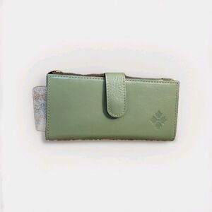 Patricia Nash Nazari Bifold Wallet Sage